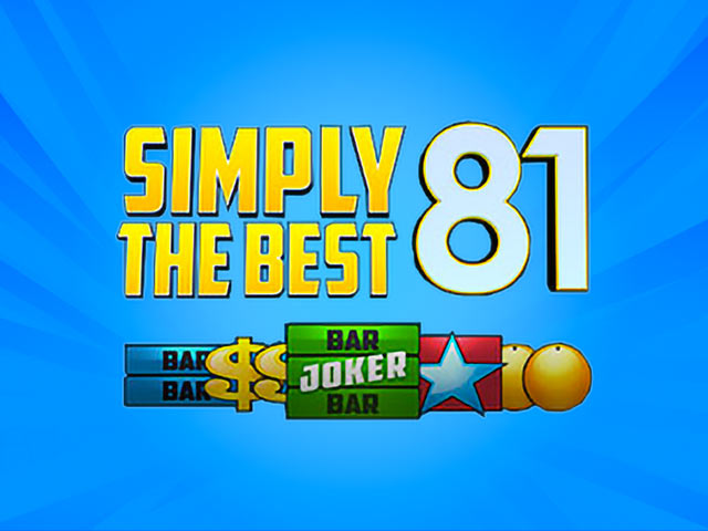 Simply the Best 81 